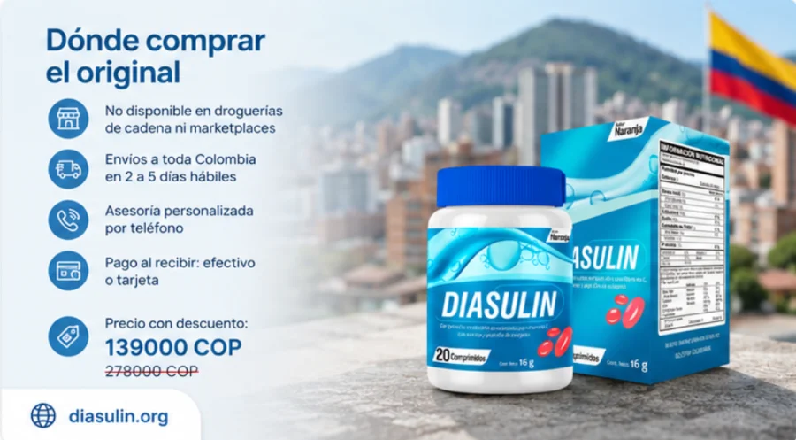 Diasulin original con envío a toda Colombia y pago al recibir